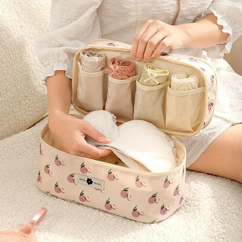 Travel Underwear Organizer Bag (Bra, Panty & Socks Storage)