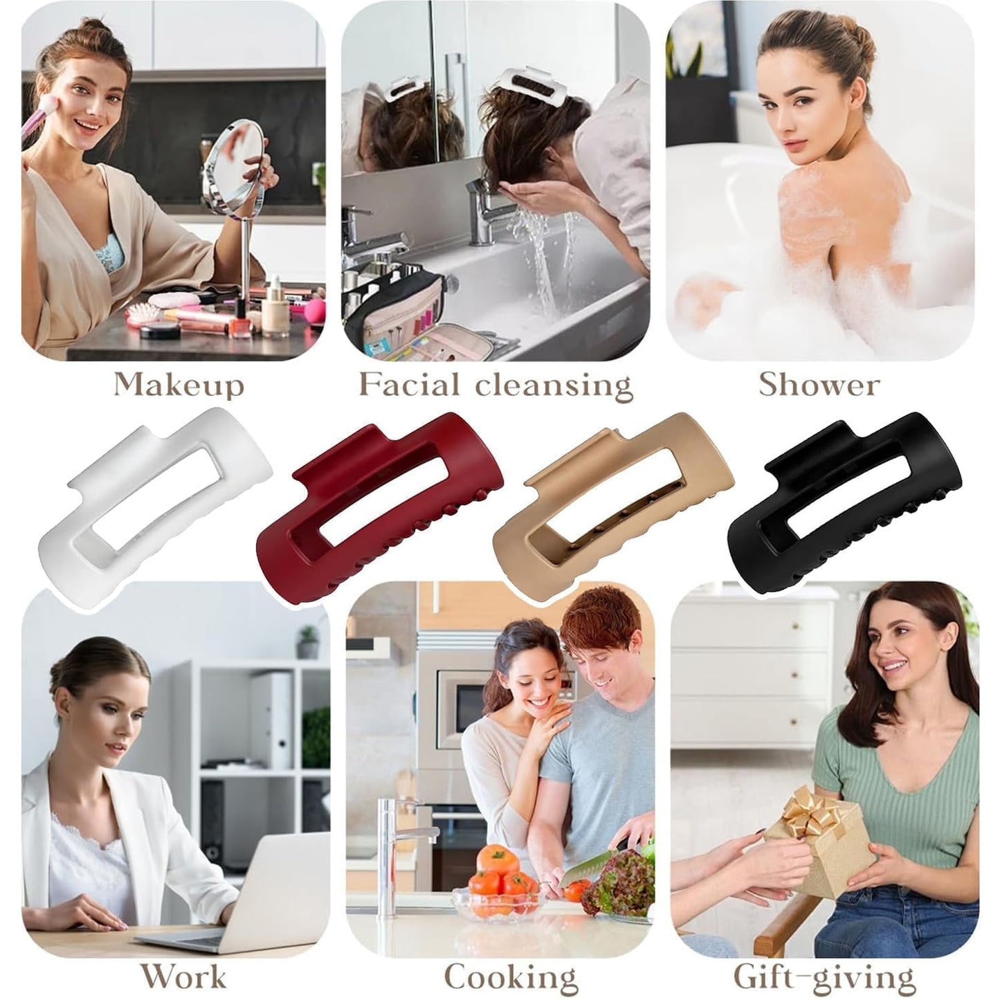 Mello Flexible Claw Clip