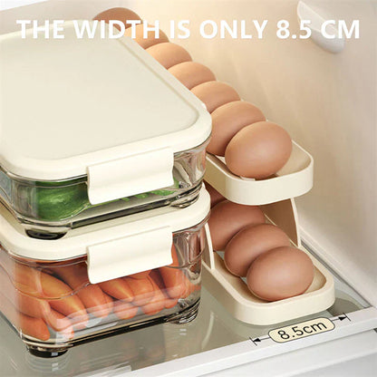 Egg Storage Automatic Scrolling Egg Holder