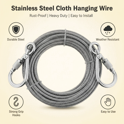 Stainless Steel Cloth Hanging Wire