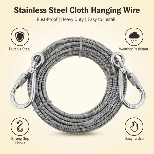 Stainless Steel Cloth Hanging Wire