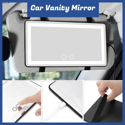 ZigoCart LED Car Sun Visor Vanity Mirror